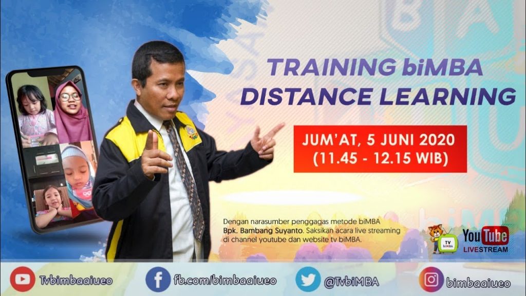Training biMBA Distance Learning (Jumat, 5 Juni 2020)