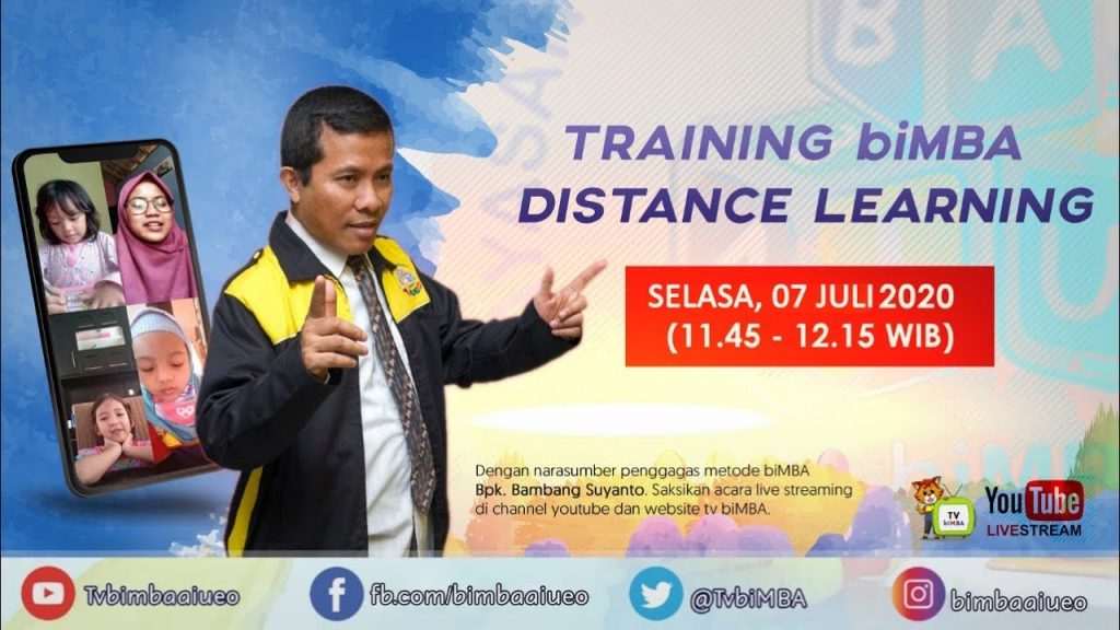 Training biMBA Distance Learning (Selasa, 07 Juli 2020)