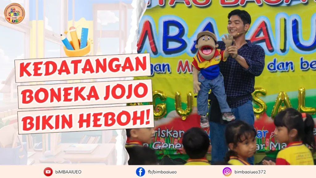 MERIAHNYA PENTAS BACA biMBA AGUS SALIM! ADA  BONEKA JOJO, TARI, DAN LOMBA MEWARNAI!