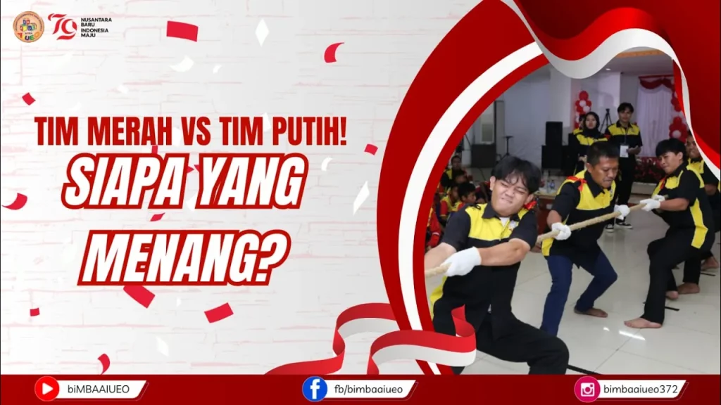 SERUNYA LOMBA HUT RI DI biMBA AIUEO: TIM MERAH VS TIM PUTIH! (PART 2)