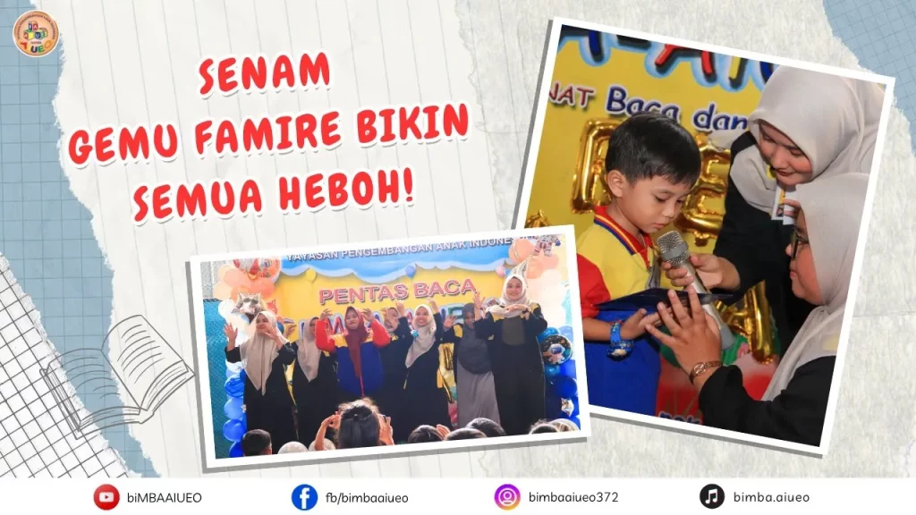 PENTAS BACA biMBA DUREN JAYA, MERIAH BANGET!