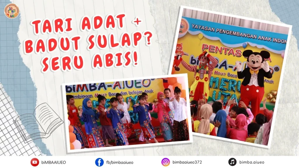 PENTAS BACA & MEWARNAI DI biMBA MERUYA UTARA, PENUH KEJUTAN!