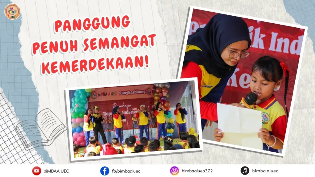 PESTA MERDEKA! PENTAS BACA DAN LOMBA ANAK biMBA RANGKASBITUNG