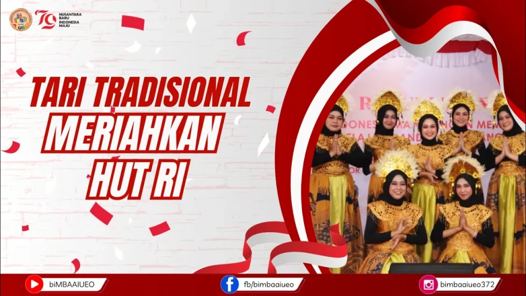 PENAMPILAN TARIAN MENAWAN RELAWAN biMBA TANJUNG DUREN