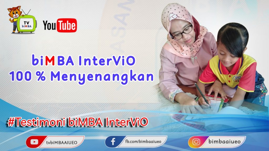 biMBA InterViO selain Menyenangkan, Minat Baca dan Minat Belajar Anak Tumbuh