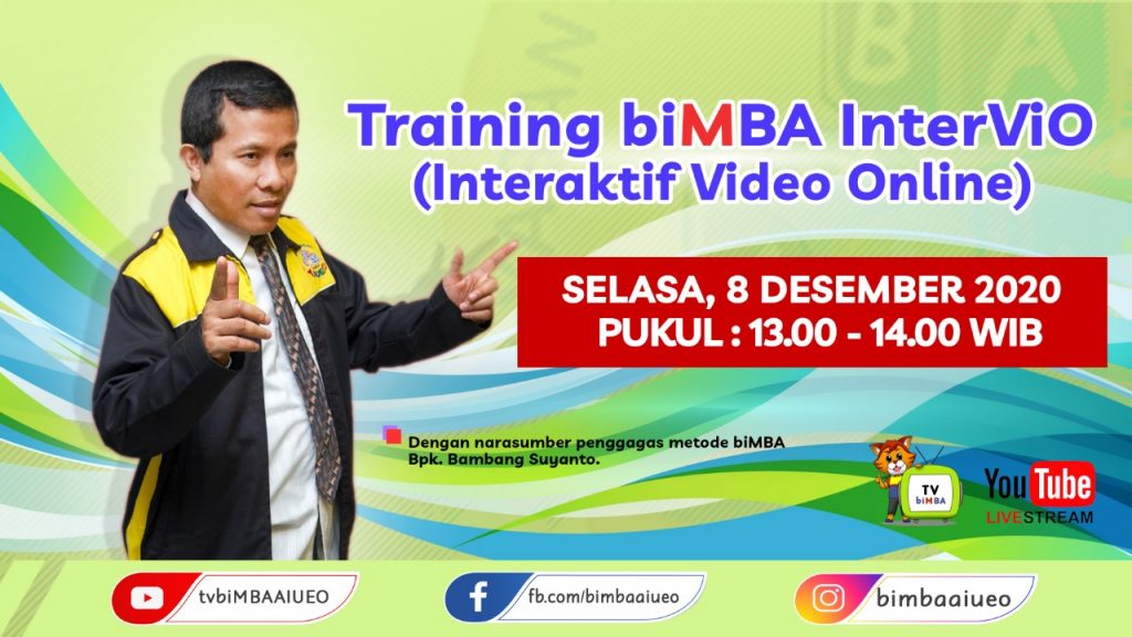 Training biMBA InterViO (Selasa, 08 Desember 2020)