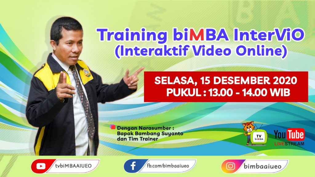 Training biMBA InterViO (Selasa, 15 Desember 2020)