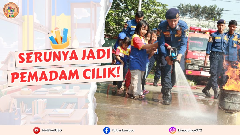 FIELD TRIP SERU KE PEMADAM KEBAKARAN BARENG biMBA AIUEO UNIT MEKAR WANGI 13 (TAMAN TIRTA CIMANGGU)