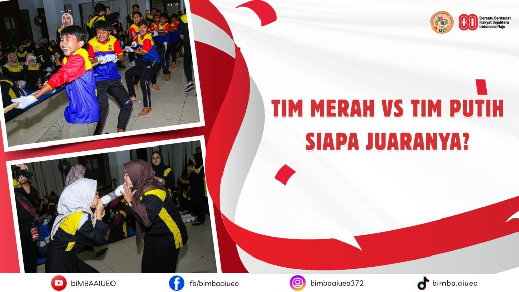 KESERUAN LOMBA RELAWAN biMBA DI HUT RI KE-80