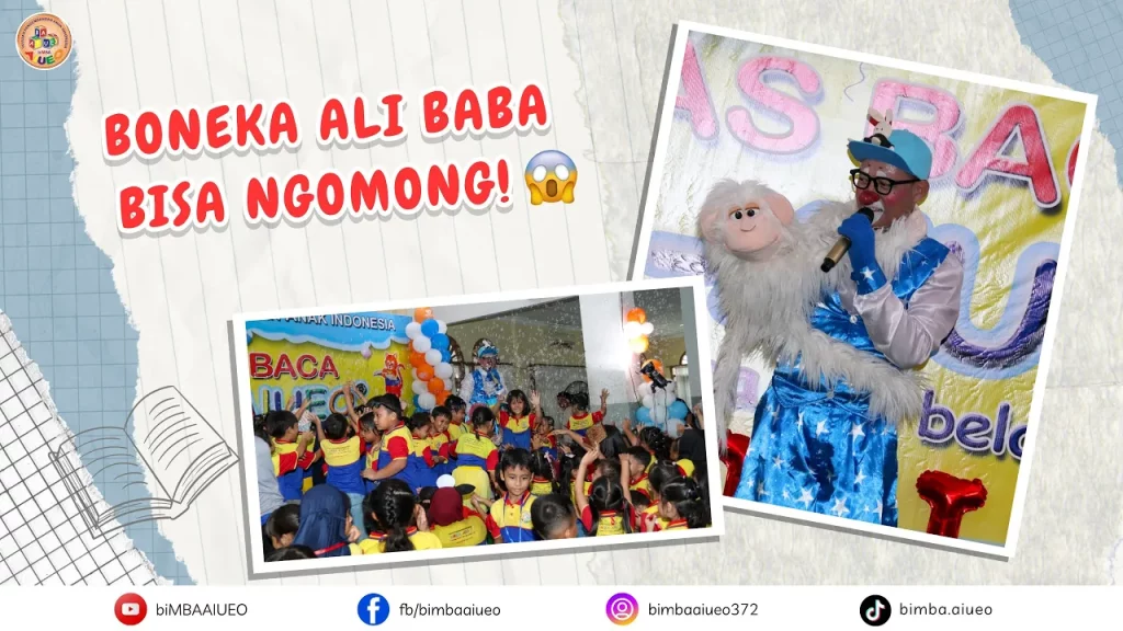 PENTAS BACA biMBA BELIBIS PALING SERU! ANAK-ANAK HAPPY BARENG KAK REY & ALI BABA